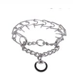 Collier réglable à griffes d'entraînement pour chien, chaîne d'entraînement à pincement en métal, collier ... Collier réglable à griffes d'entraînement pour chien, chaîne d'entraînement à pincement en métal, collier ...