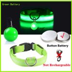 Collier de scurit pour chien avec pendentif dtachable, chargement usb, lumire led de luxe, pour petits ...