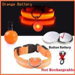 Collier de scurit pour chien avec pendentif dtachable, chargement usb, lumire led de luxe, pour petits ...