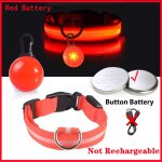 Collier de scurit pour chien avec pendentif dtachable, chargement usb, lumire led de luxe, pour petits ...