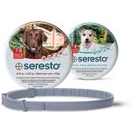 Collier - seresto - chiens moyen / grand - 70 cm - noir - anti - parasitaires