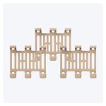 Collier tractive - trdog4xlcbr - 3 attaches flexibles pour dog xl (marron)