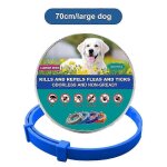 Collier veterinaire anti - puces et anti - tiques pour chiens et chats, collier antiparasitaire pour ...