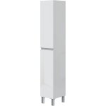 Colonne de salle de bain aucune nerea305802b blanc brillant 30 x 35 x 182 cm