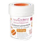Colorant alimentaire (artificiel) orange - scrapcooking