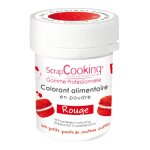 Colorant alimentaire (artificiel) rouge