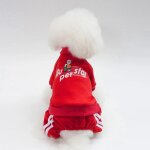 Combinaison a capuche en coton pour petits chiens, sweat - shirt pour chien, pull pour chien, manteau ... Combinaison a capuche en coton pour petits chiens, sweat - shirt pour chien, pull pour chien, manteau ...