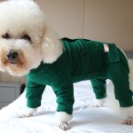 Combinaison fine en pur coton pour animaux de compagnie, vtements pour chiots, protection du ventre, ...