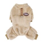 Combinaison d'hiver pour animaux de compagnie, vtements chauds pour chiens a quatre pattes, salopette ...