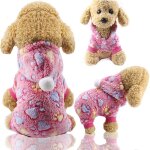 Combinaisons de noël chaudes pour animaux de compagnie, vêtements pour chiens, pyjamas en molleton, manteau ... Combinaisons de noël chaudes pour animaux de compagnie, vêtements pour chiens, pyjamas en molleton, manteau ...
