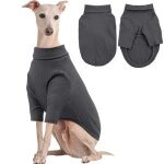 Combinaison pull v�tement pour chien kuoser gris l tricot� chaud doux l�ger pyjama int�rieur protection ...