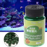 Comprim�s de spiruline de haute puret�, nourriture de crevettes de poisson pour aquarium, pilule de poisson, ...