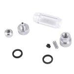 Compteur de bulles co2 1 pi��ce simple / double t��te, nouveau aquarium r��gulateur de valve, diffuseur ...