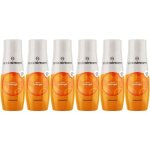 Concentrs sodastream - lot de 6 concentrs orange - jusqu' 54l de boissons - 440 ml