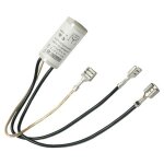 Condensateur anti - parasitaire 0. 1f lave - vaisselle (481912118063 75x2038 whirlpool bauknecht ignis ...