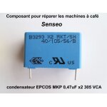 Condensateur a couche 0. 47uf pour cafetiere senseo philips Condensateur a couche 0. 47uf pour cafetiere senseo philips