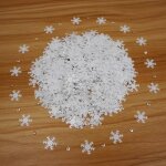 Confettis flocons de neige pour arbre de no�l, 30g, paillettes, pour nouvel an, maison, mariage, anniversaire, ...