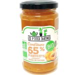 Confiture abricot 65% bio - les p'tites tartines - pot 255g