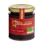 Confiture de fraise cassis bio 250gr *