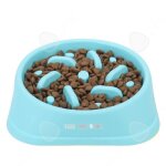 Confo� gamelle anti glouton chien chat eau silicone bouledogue croquettes grande taille petite taille ...