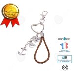 Confo� porte - cl�s cadeau f�te des p�res ancre amour papa papa porte - cl�s en m�tal tiss� pour hommes ...