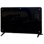 Confort line - panneau rayonnant verre 1500w noir cl. panray1500bv
