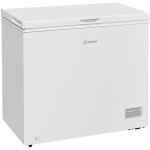 Cong�lateur coffre indesit incf 1984 e 198 l blanc, d�givrage manuel