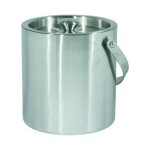 Conteneur � gla�ons seau � glace thermo acier chrome - nickel