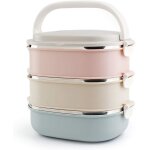 Conteneur thermos en acier inoxydable, r�cipient alimentaire, bo�te isolante, contenant alimentaire, ...