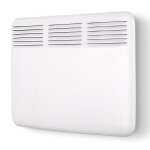 Convecteur mural 1500w - 63x44x8cm - warm tech