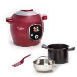 Cookeo moulinex cookeo rouge + spatule moulinex yy5118fb