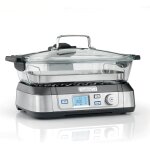 Cookfresh cuiseur a vapeur professionnel en verre - 1l d'eau, sans bpa, plateau a vapeur en acier inoxydable ... Cookfresh cuiseur a vapeur professionnel en verre - 1l d'eau, sans bpa, plateau a vapeur en acier inoxydable ...