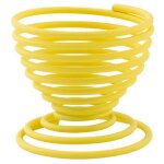 Coquetier jaune fil métal 5 cm Coquetier jaune fil métal 5 cm