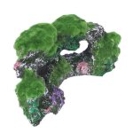 D�coration d'aquarium de poissons, paysage de rocaille vif, exquis pour am�nagement d'aquarium