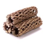 D�coration d'aquarium en r�sine, arbre creux, ornement d'aquarium, maison pour betta cichlid crevettes ...