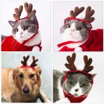 Dcoration de nol, chapeau de chien / chat, pre nol, parent - enfant, mori festival, carnaval, epingle ...
