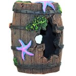 D�coration de seau cass� en r�sine, accessoires d'aquarium en forme d'�toile de mer betta pour trous ...