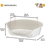 Corbeille - ferplast - siesta deluxe 6 - vert Corbeille - ferplast - siesta deluxe 6 - vert
