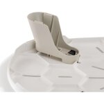 Corbeille - ferplast - sofa throne 6 - avec coussin - blanc