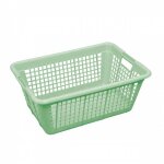 Corbeille � linge - vert - 100 l