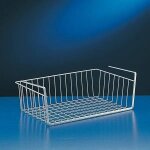 Corbeille � suspendre - metaltex - taille l - gris - contemporain - design