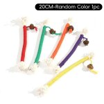 Corde de dentition interactive pour chat, baguette en coton durable, auto - entretien, jouet a mcher ...