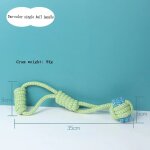 Corde a double noeud pour chien et chiot, jouets a mcher, dents propres, corde d'os tresse durable, ...