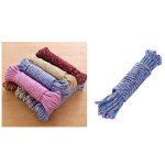 Corde à linge séchage 5 mètres 5mm etendage séchoir intérieur extérieur Corde à linge séchage 5 mètres 5mm etendage séchoir intérieur extérieur