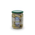Cornichons au vinaigre go�t anchois - bocal 420g