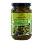 Cornichons au vinaigre - gustada - bocal 190g