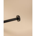 Cosmic stick porte - papier toilette porte roleau d�rouleur de papier toilette noir mat