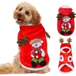 Costume de no�l pour animaux de compagnie (s) costume de p�re no�l pour chien costume de no�l pour animaux ...