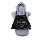 Costume pour chien chauve souris - taille s - gris