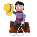Costume de cowboy amusant pour chien, v�tements d'�quitation de chevalier, cosplay pour animaux de compagnie ...